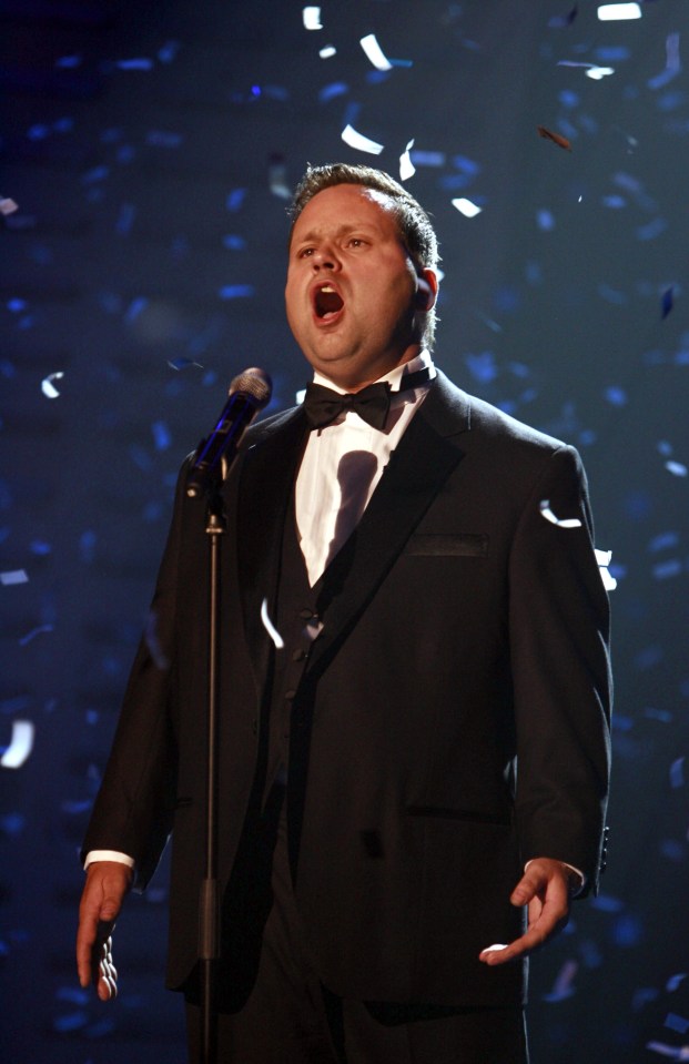 The star won the first series of BGT back in 2007