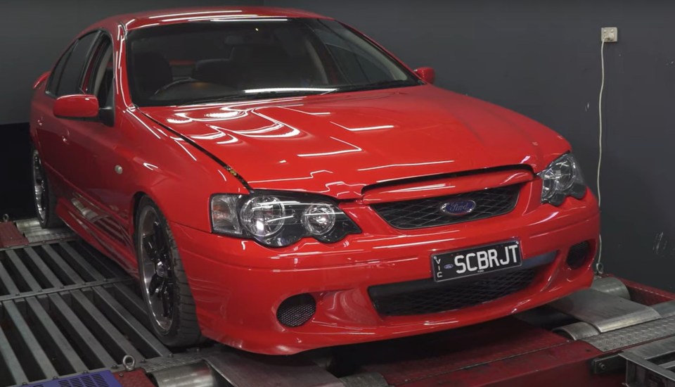 The team restored a Ford Falcon XR8 (stock image)