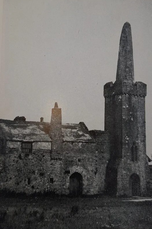 The island's old abbey, where monks continue to hold services