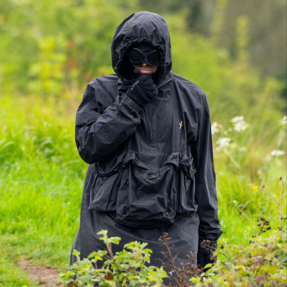 Liam Gallagher is now seen roaming the Cotswolds in disguise instead of Manchester