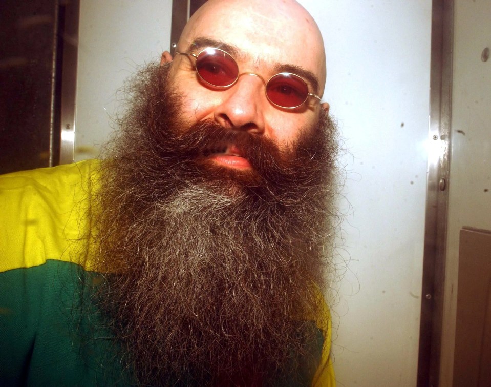 Britain's hardest prisoner Charles Bronson arriving at the Old Bailey in 2004