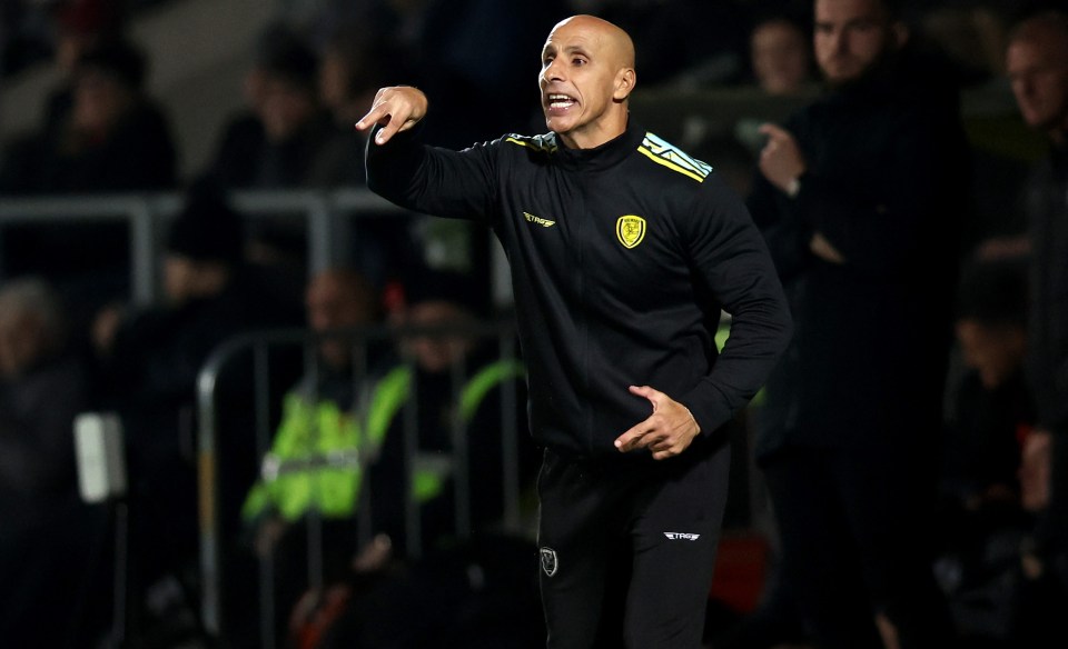 Dino Maamria was sacked by Burton after just over a year