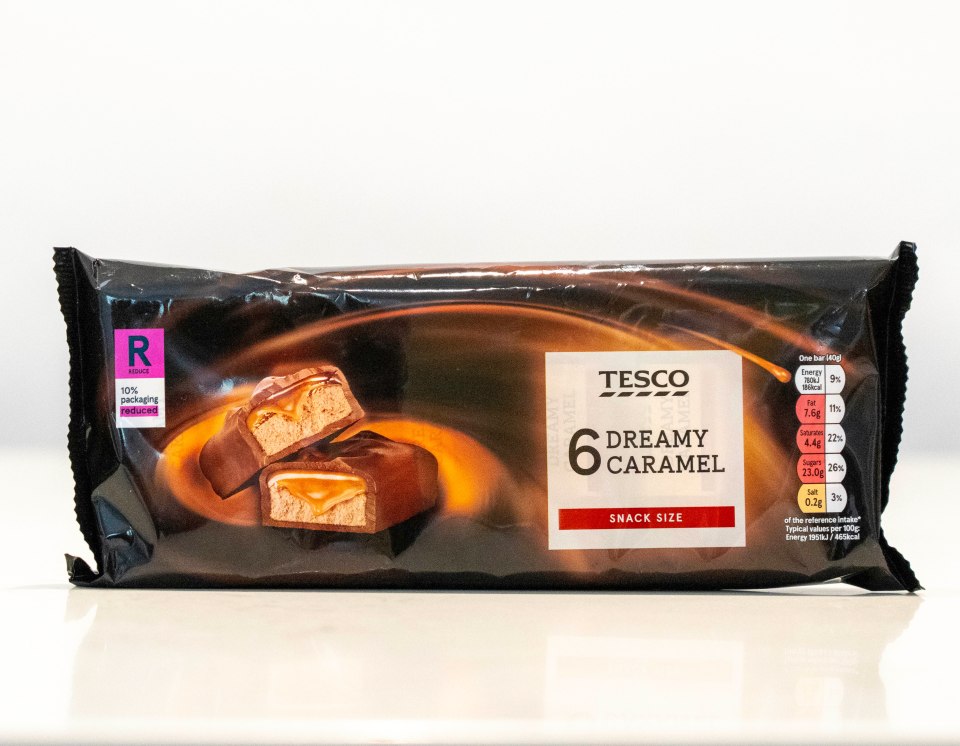 Tesco bars left a bit of a greasy taste in the mouth