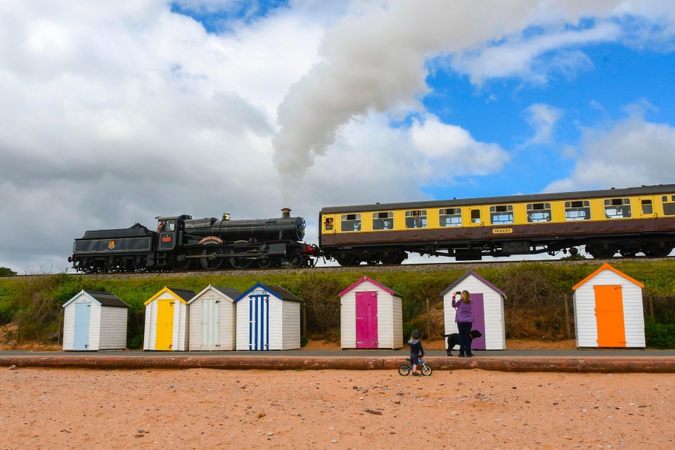 The South Devon steam railway