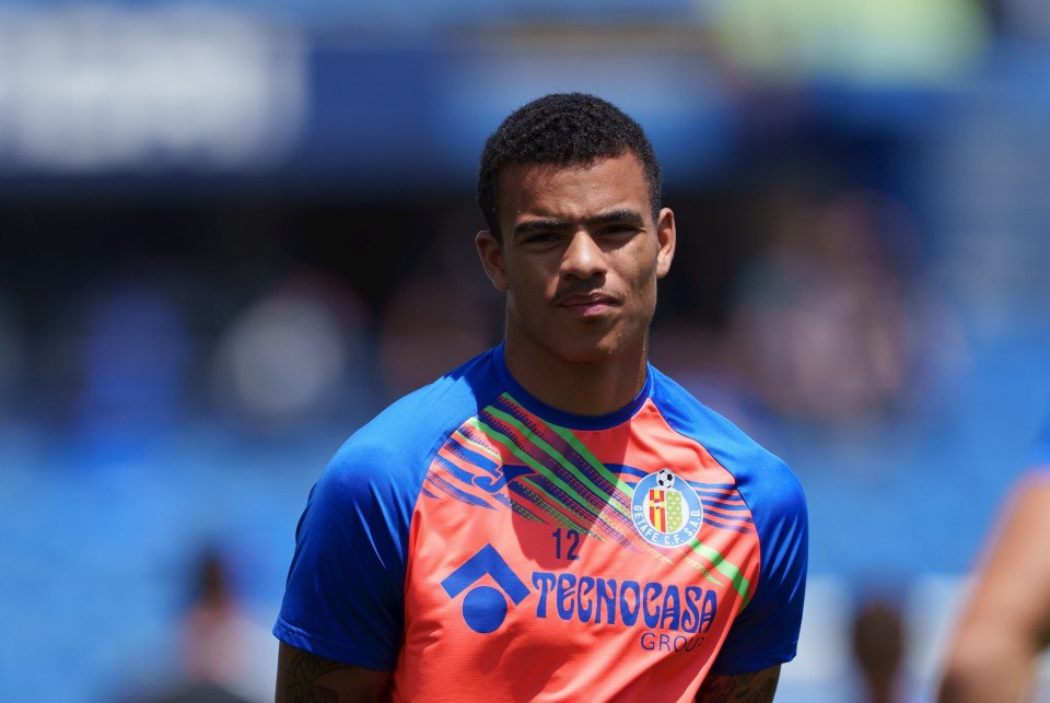 Mason Greenwood’s final Getafe game was halted for 11 minutes