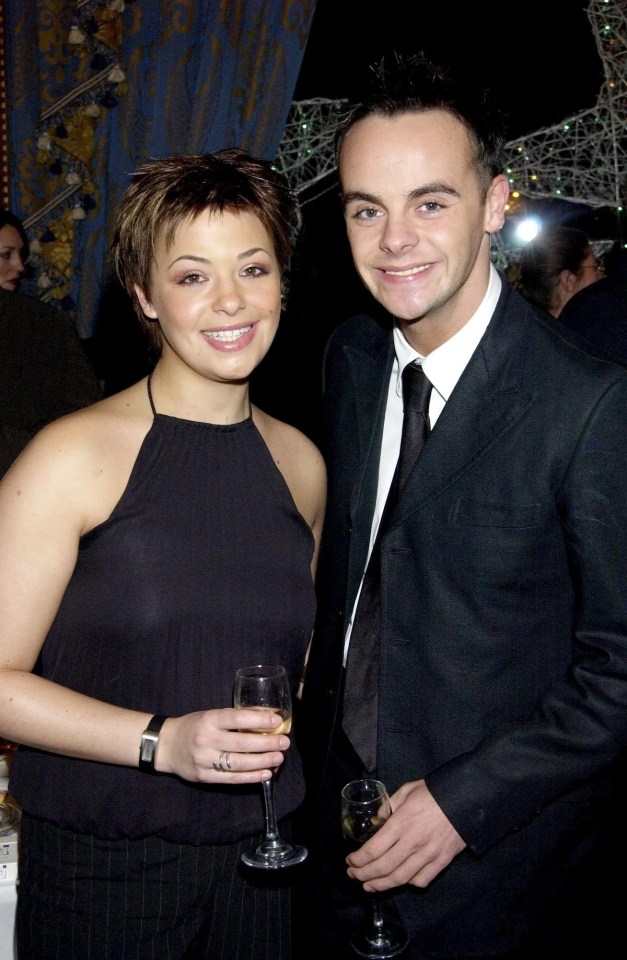 Ant and Lisa at the BAFTA Children’s Film and TV Awards in December 2001