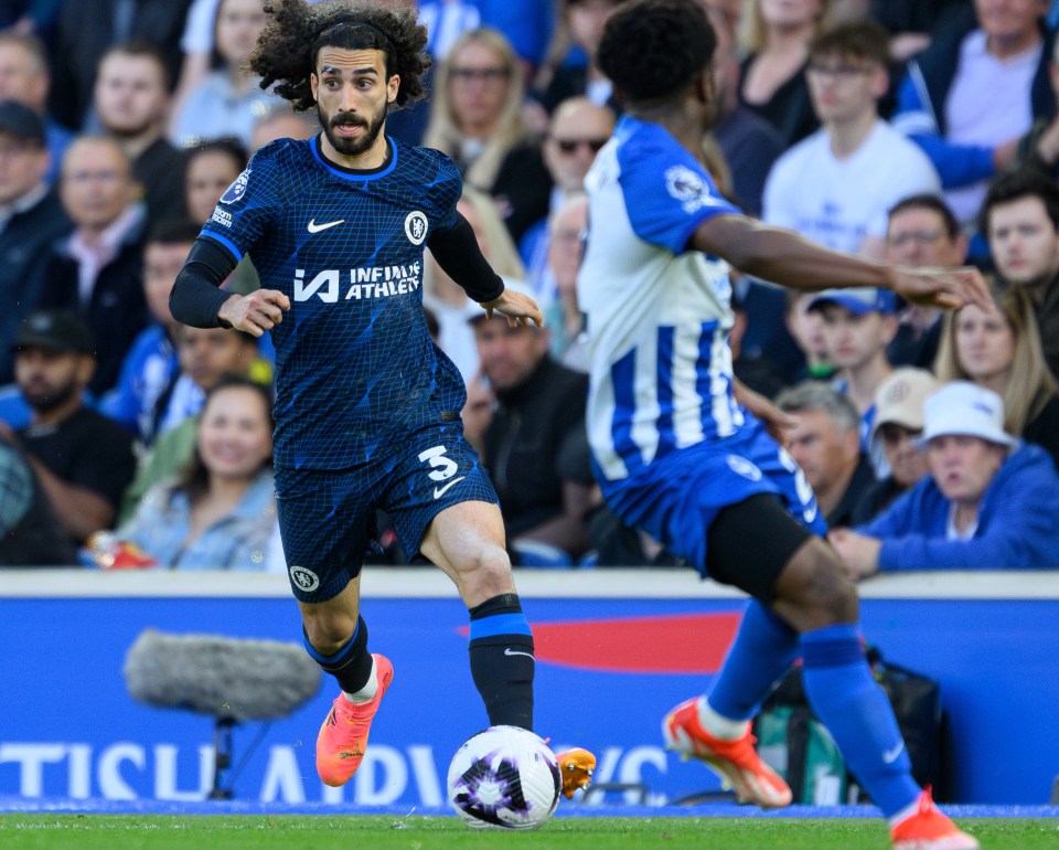 Marc Cucurella showed both his defensive frailties and attacking quality