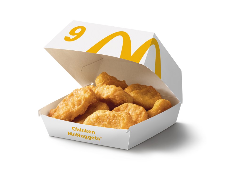 It seems that a diet of McDonald's chicken nuggets paid off for Usain Bolt