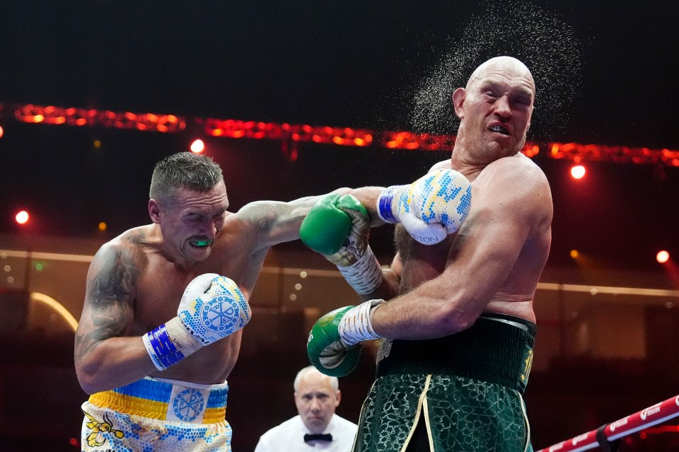 Oleksandr Usyk and Tyson Fury are set to rematch