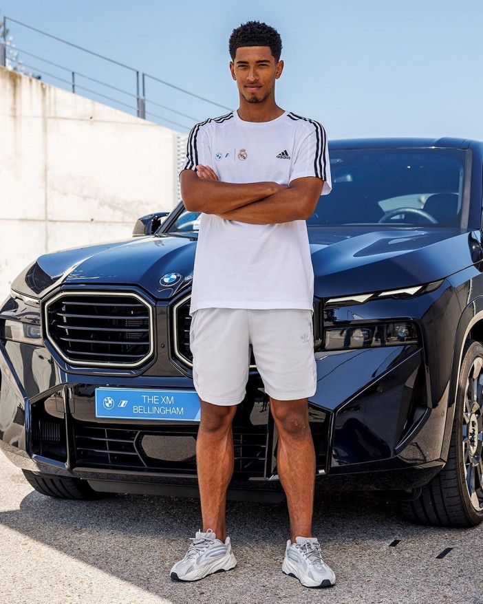 Jude Bellingham gets stunning £155,000 electric BMW as Real Madrid stars are all gifted new cars