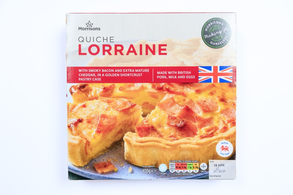 You'd struggle to find better than this Morrisons quiche in any other supermarket