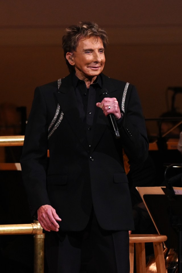 NEW YORK, NEW YORK - APRIL 29: Barry Manilow performs onstage during The New York Pops 41st Birthday Gala honoring Clive Davis at Carnegie Hall on April 29, 2024 in New York City. (Photo by L. Busacca/Getty Images)