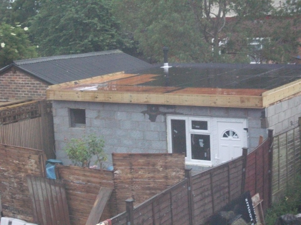 The ‘beds-in-sheds’ accommodation in Feltham, West London