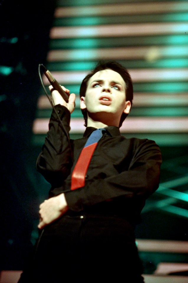 Did Gary Numan, above, have the hit with Bill Sharpe