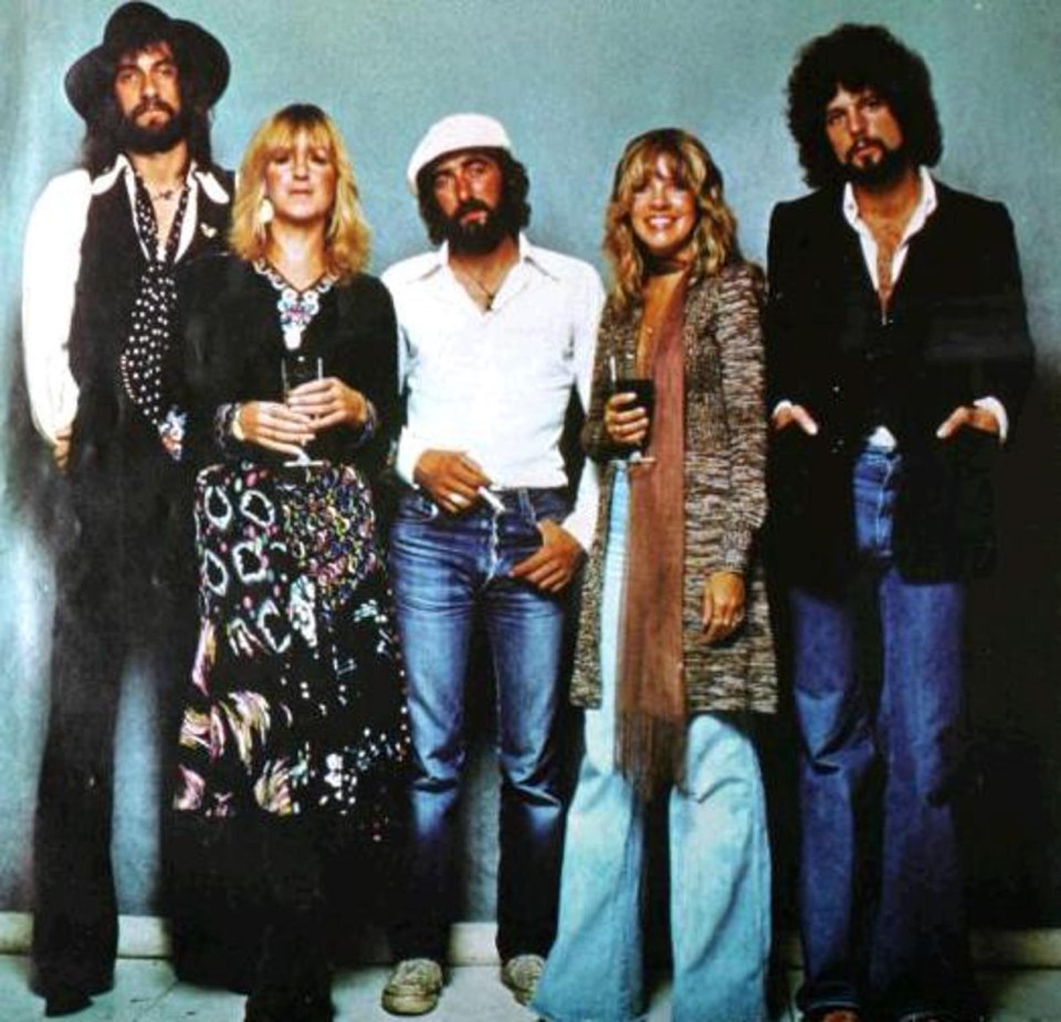 Fleetwood Mac in 1977 – the year Rumours was released