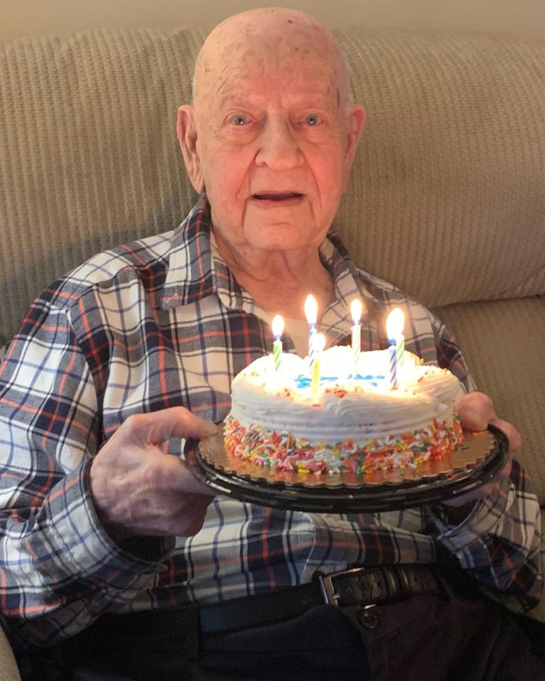 Vincent recently celebrated his 110th birthday, making him a supercentenarian