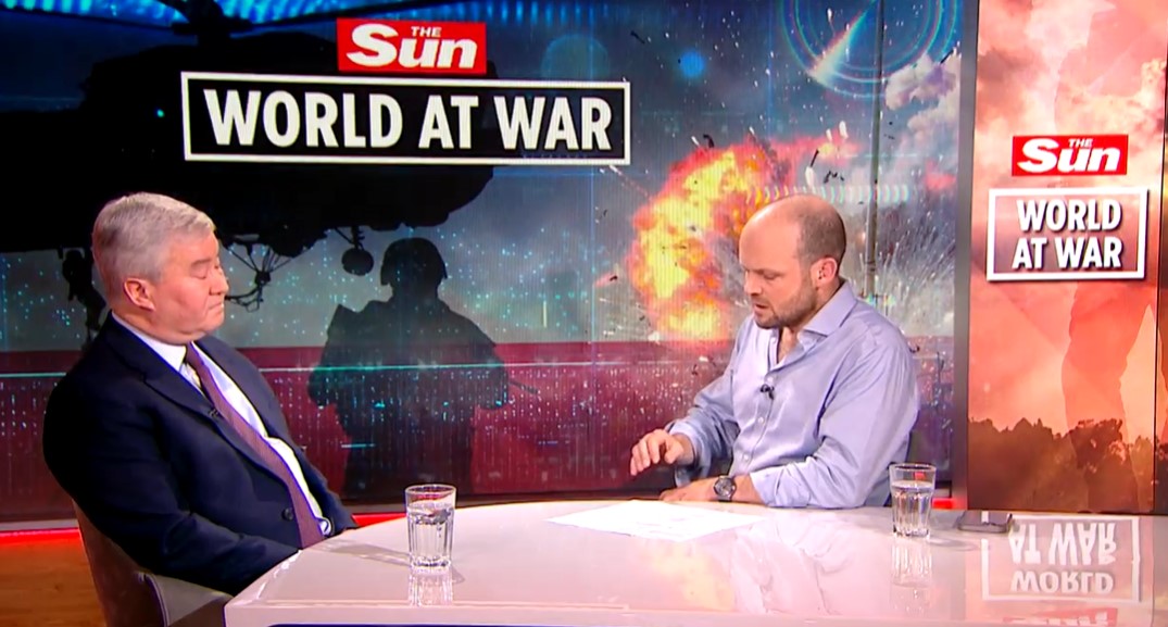 General Sir Richard Barrons speaks to The Sun's defence editor Jerome Starkey on our new show, World at War