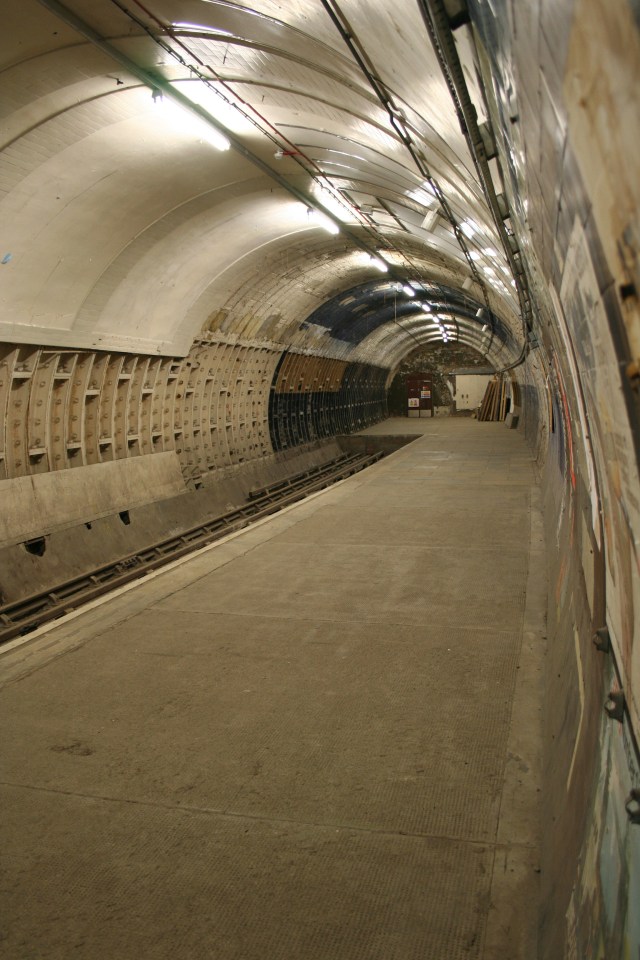 A disused platform inside Aldwych Tube station can now be hired from TfL for your next party