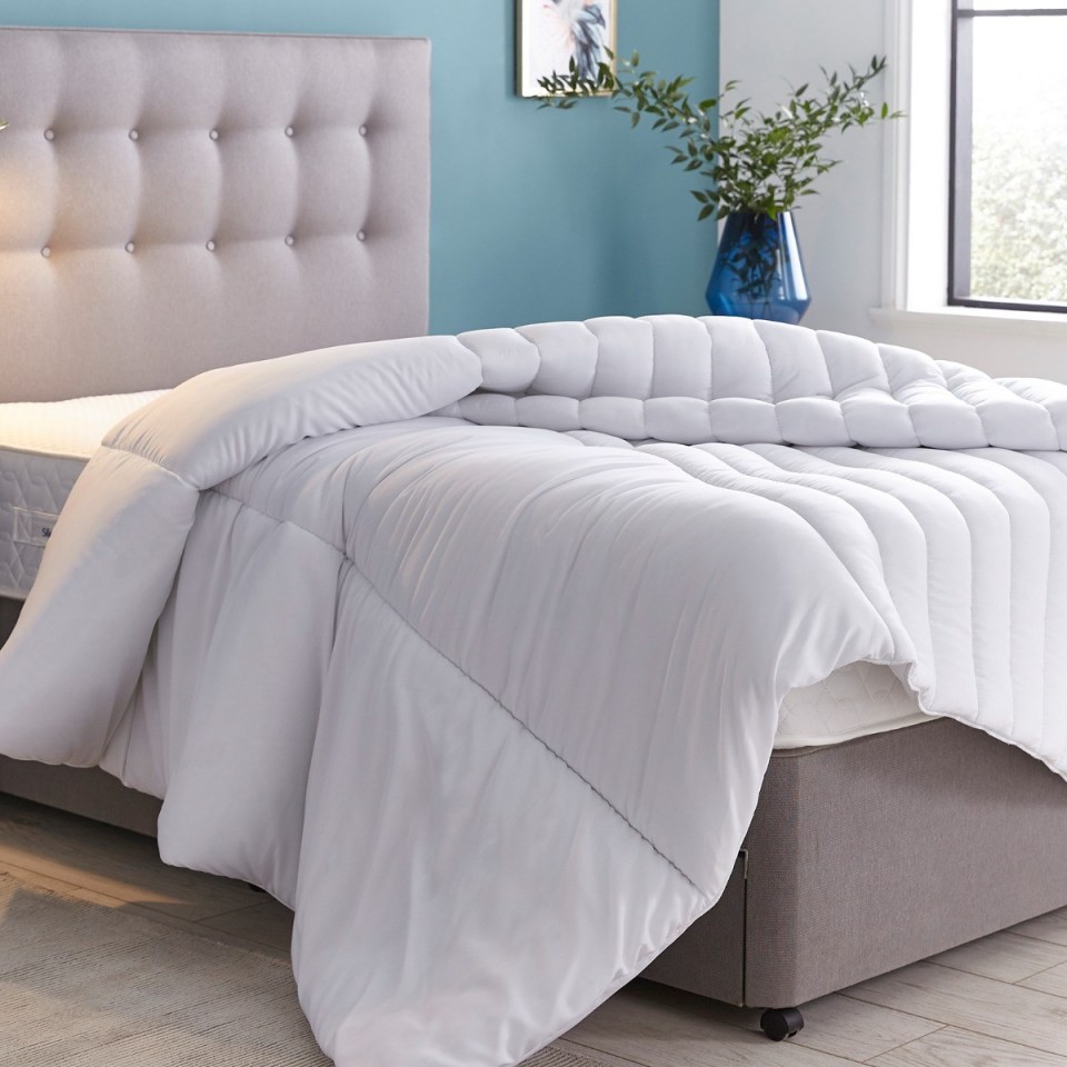 OHS dual-tog duvet, £15 at onlinehomeshop.com