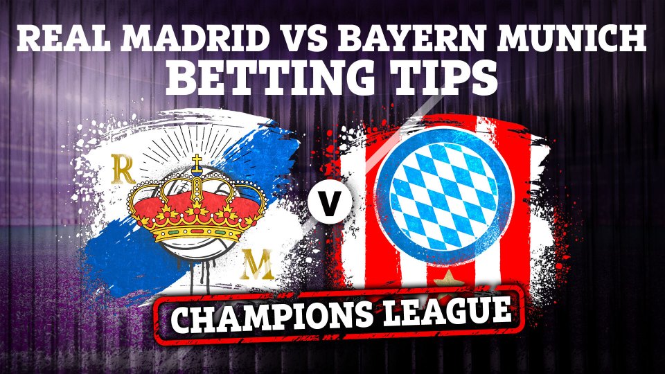 Real Madrid vs Bayern preview: Best free betting tips, odds and predictions