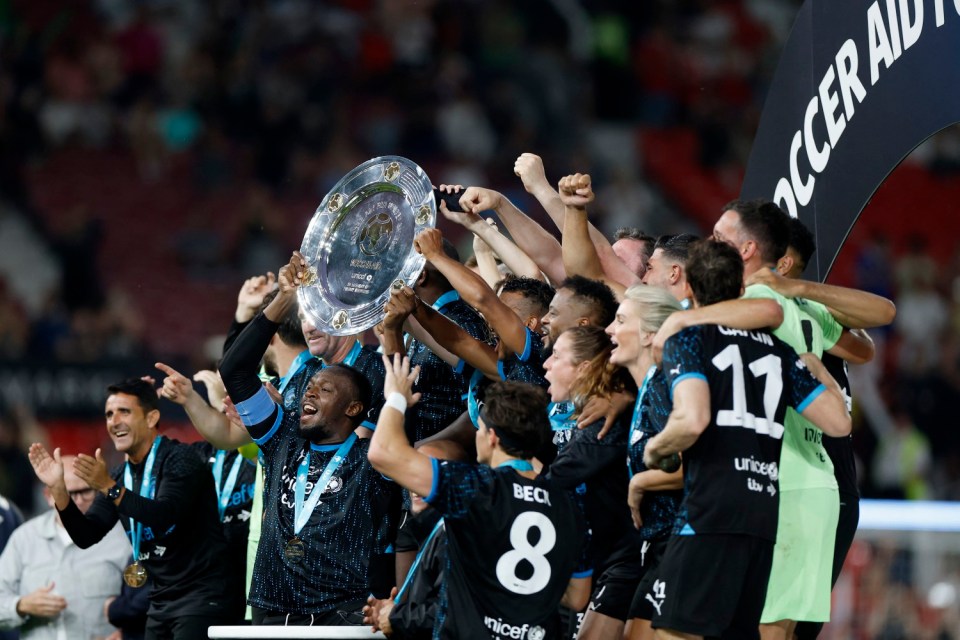 World XI won Soccer Aid in 2023