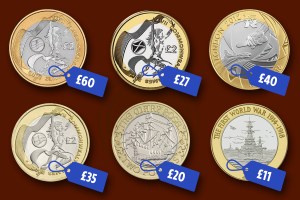 Some £2 coins in circulation could be worth up to £60