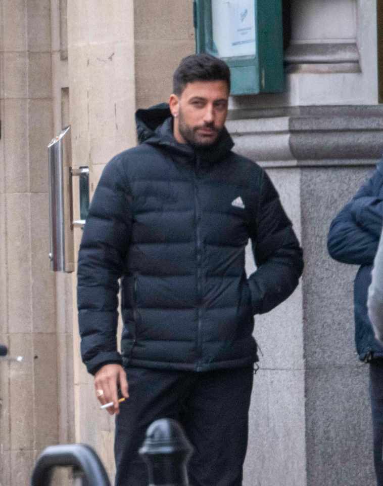 Gio seen outside the spotlight in London