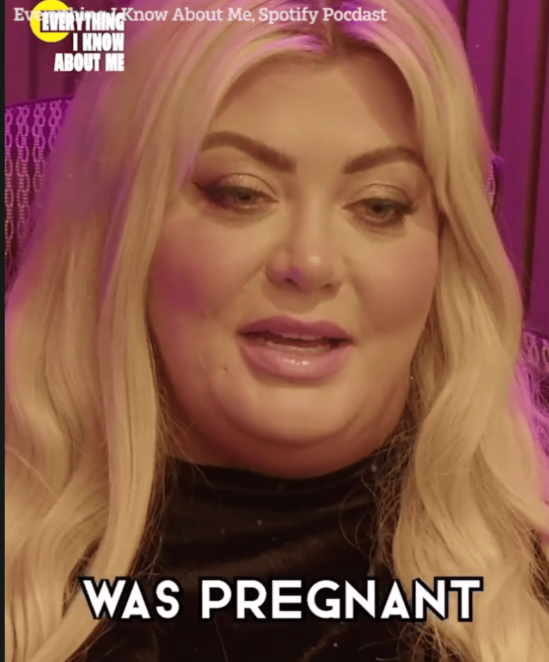 Gemma Collins has opened up about being cheated on while pregnant