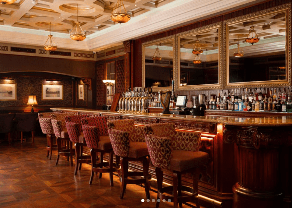 Fine Irish whiskeys are on offer at the The Watergate Bar