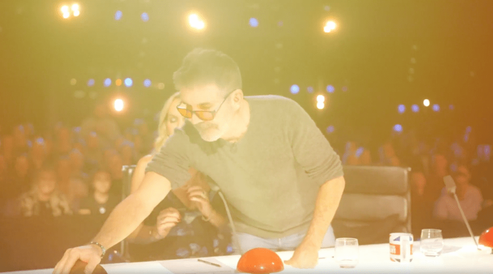 Simon hit the Golden Buzzer tonight