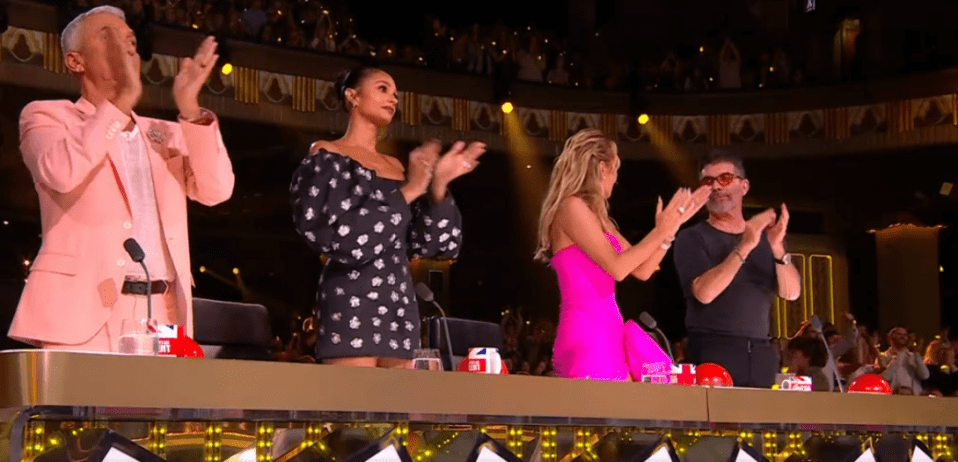 The judges looked shocked as the result was annoucned