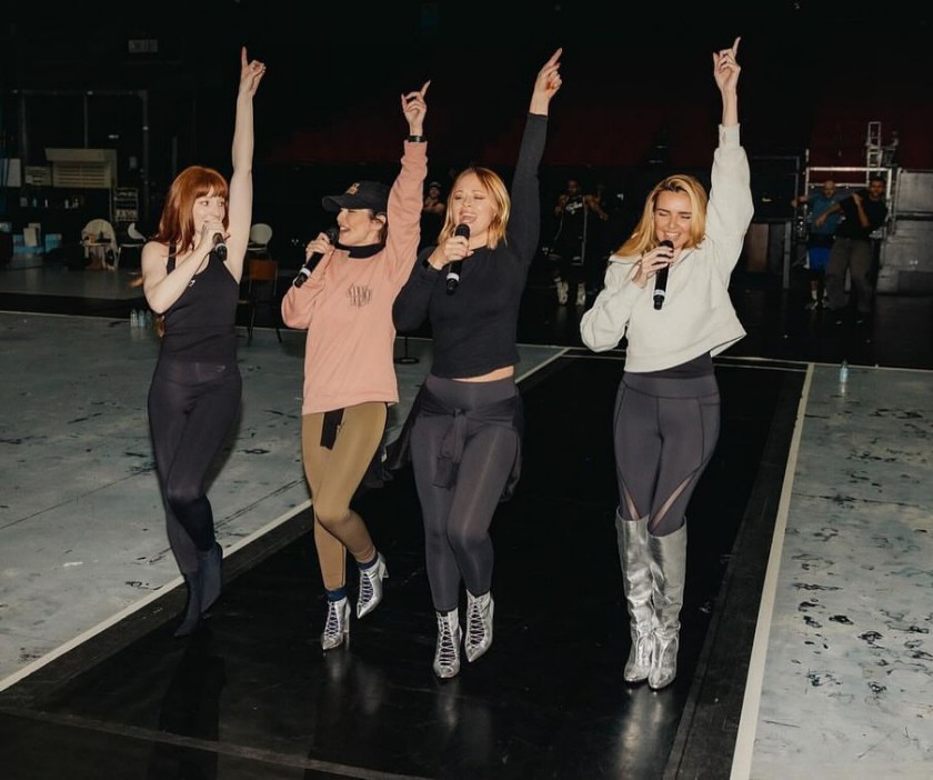 The girls will take to the stage in Dublin tonight