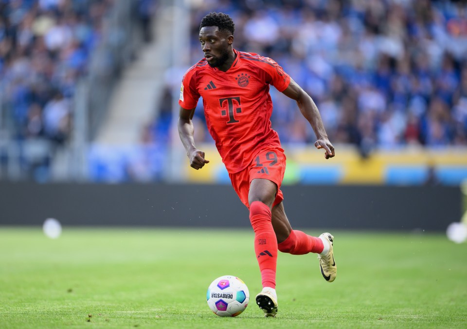 Bayern Munich’s Alphonso Davies has been strongly linked with Chelsea