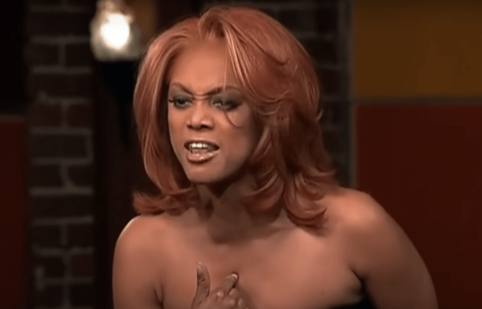 Tyra lost it at a contestant who she thought was being rude and unappreciative