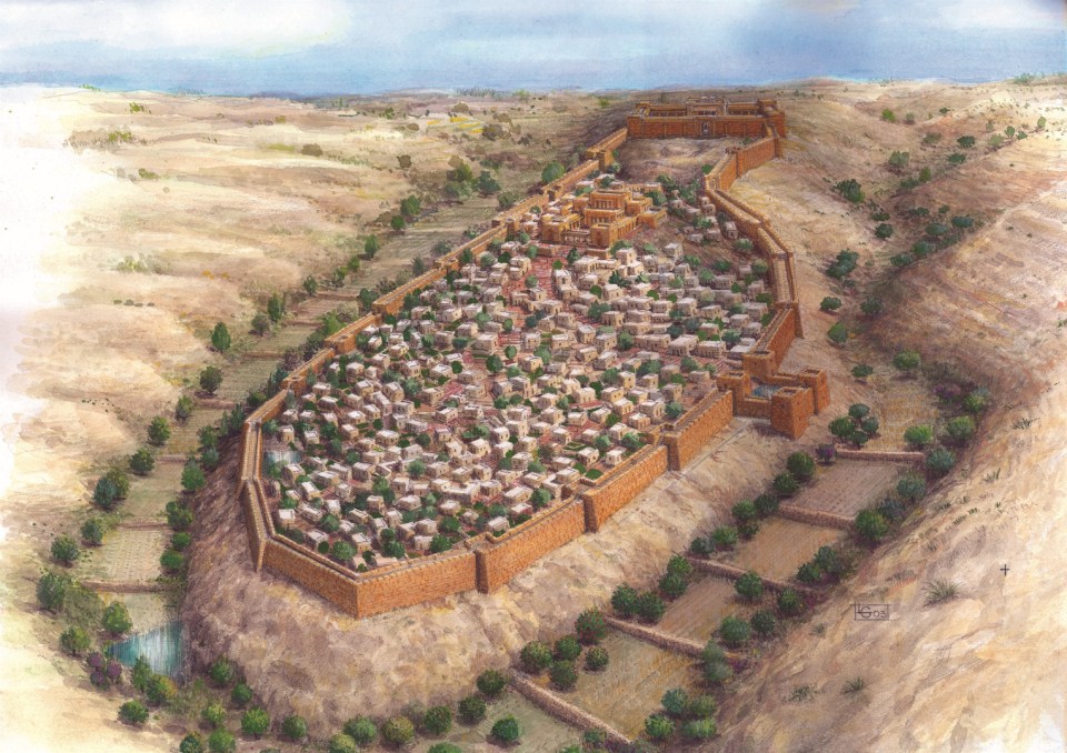 The wall was confirmed to had been built by King Uzziah as hinted in the Bible