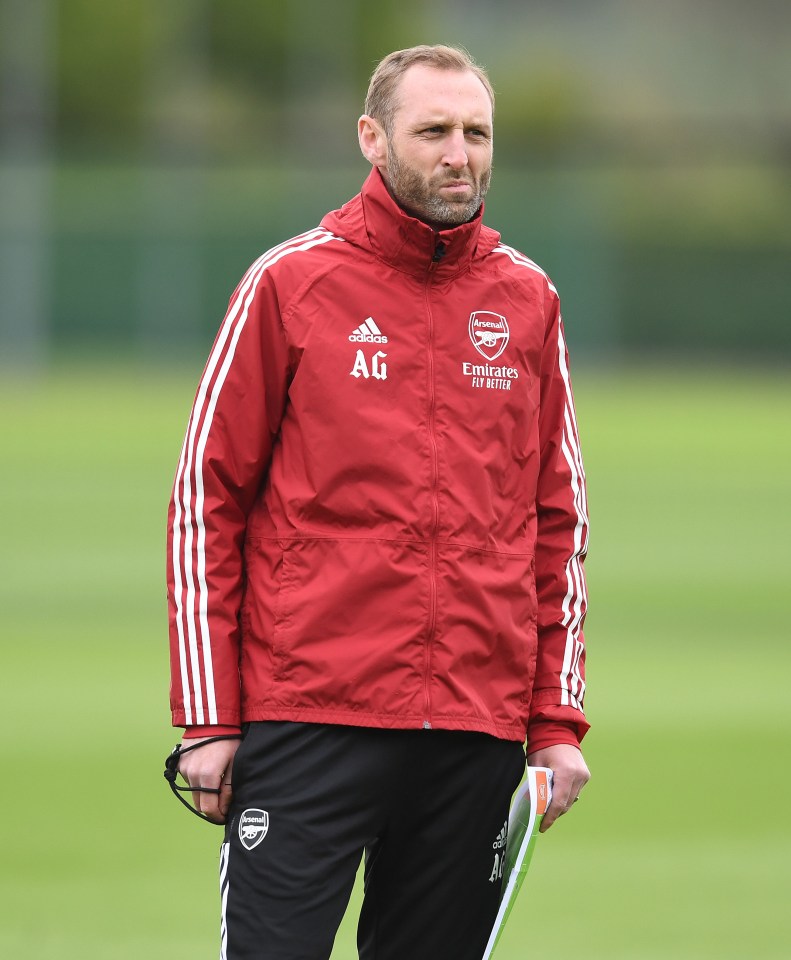 Georgson's rich experience includes being assistant coach at Arsenal