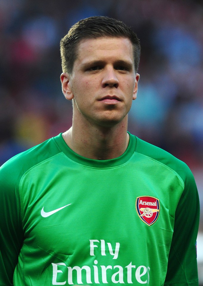 Szczesny played for the Gunners before joining Juventus in 2017