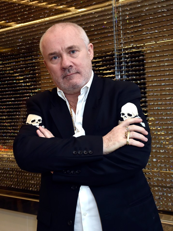 Ronnie’s business assets include multi-million pound paintings by Damien Hirst