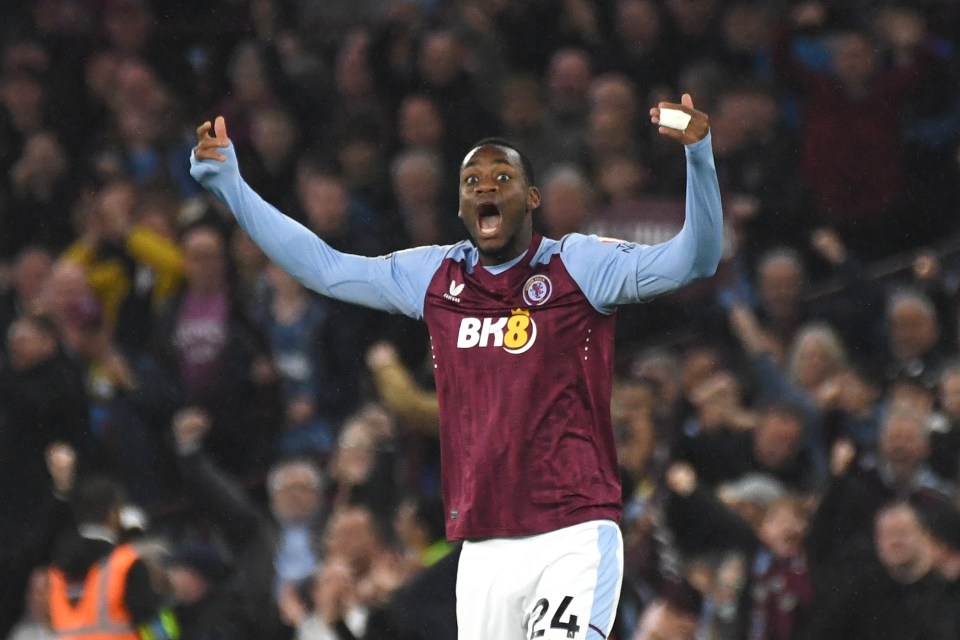 Aston Villa’s Jhon Duran stunned Liverpool last night as his side snatched a draw