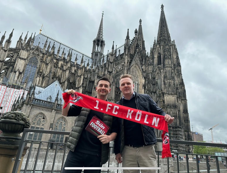 SunSport’s Cologne city guide and FC Koln fan Danny urged England fans to visit the city’s iconic 13th century cathedral