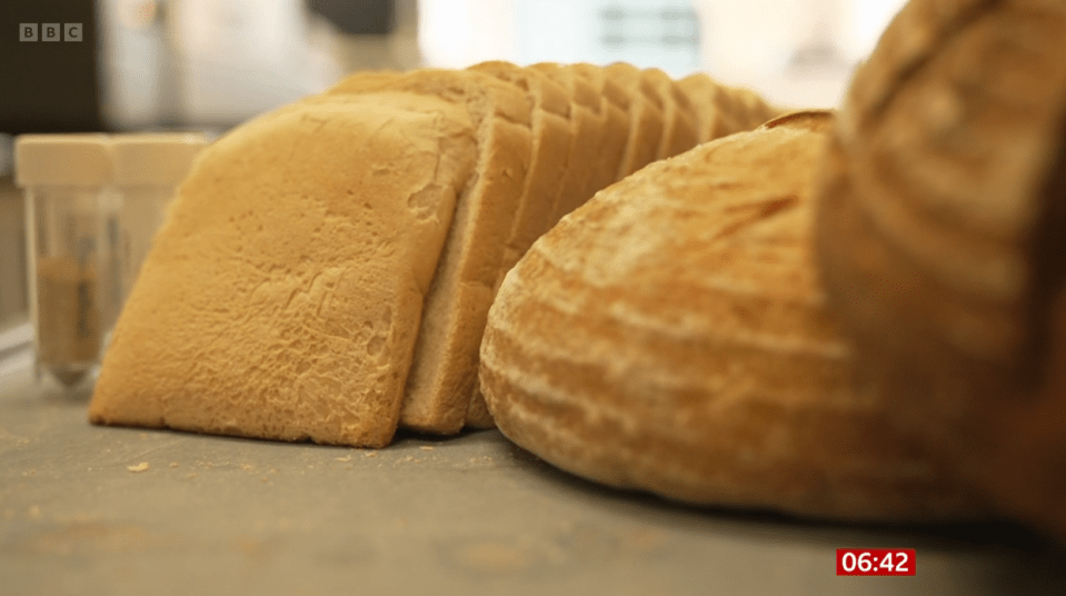 The morning programme aired a pre-recorded report on nutritionally boosted loafs of bread