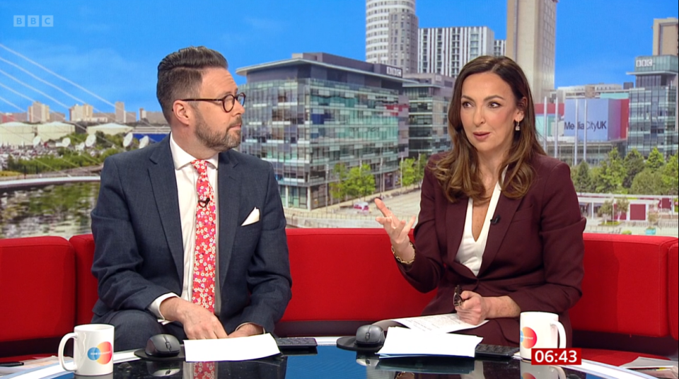 BBC Breakfast has been slammed for ‘running out of material’