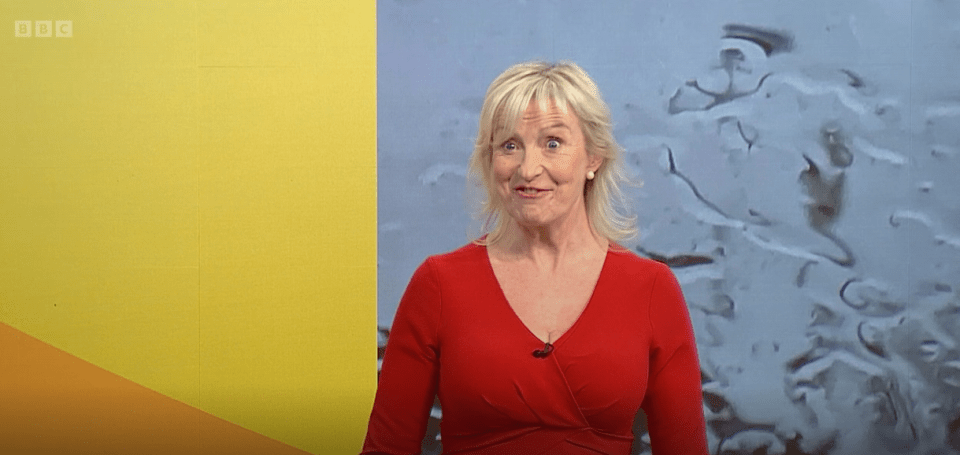 Carol Kirkwood was still missing from BBC Breakfast today