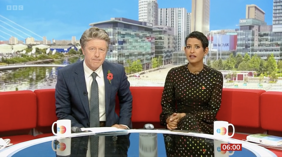 She presents the programme alongside Charlie Stayt on Thursday to Saturday