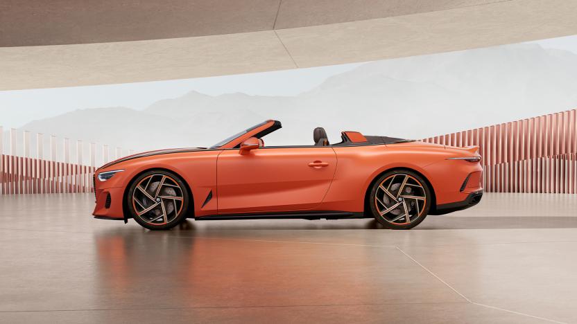 The drop-top model is the latest motor to come out of the renowned Mulliner coachbuilding division