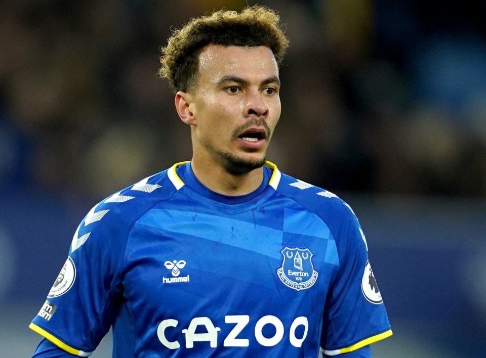 Dele Alli is staying at Everton despite being out of contract this summer