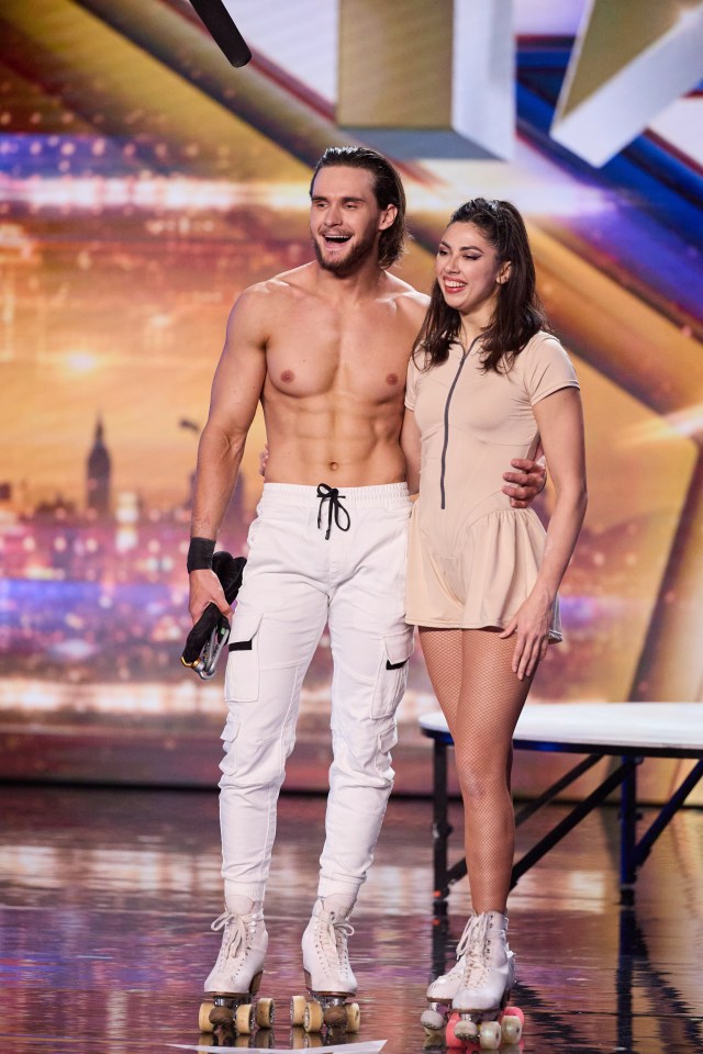 The husband and wife team left the audience and judges terrified by their audition