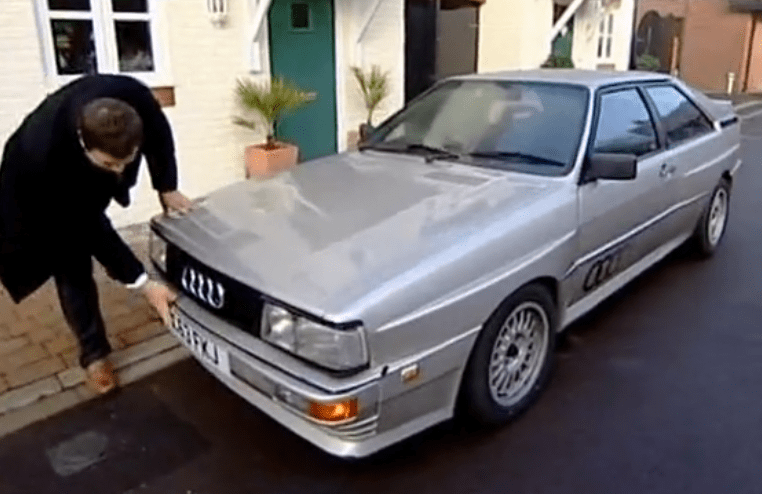 In 2009, Mike was able to pick up an Audi Quattro for a bargain price