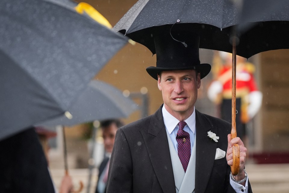 Prince William revealed at a royal garden party this week that he reads books to Prince Louis at bedtime