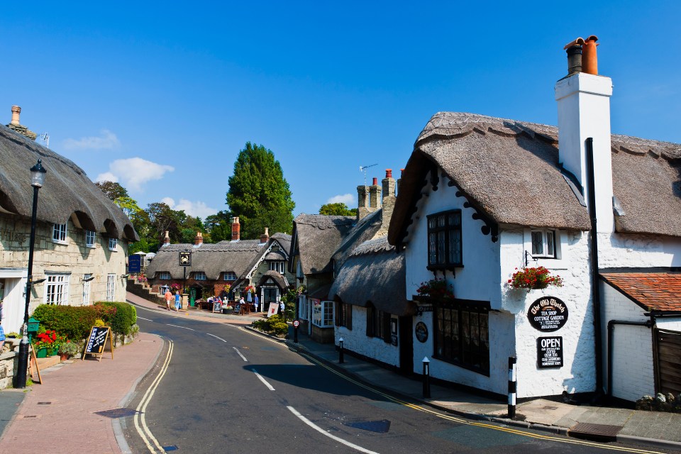 The old village is home to pubs, restaurants and gift shops